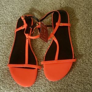 Size 7 womans sandals brand new